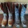 2 Pares de Botas Vaqueras Rio Grande Talla 24.5 para Mujer 2 Pares de Botas Vaqueras Rio Grande Talla 24.5 para Mujer