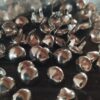 500 Estoperoles de Aluminio Plateados 10mm