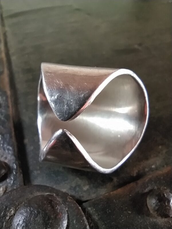 Anillo Ancho Liso de Plata .925 para Hombre o Mujer