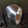 Anillo Ancho Liso de Plata .925 para Hombre o Mujer