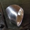 Anillo Ancho Liso de Plata .925 La Plata para Hombre o Mujer (4) Anillo Ancho Liso de Plata .925 La Plata para Hombre o Mujer