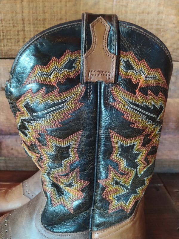 Botas Vaqueras Rio Grande Naranja Talla 24.5 para Mujer (4) 2 Pares de Botas Vaqueras Rio Grande 24.5 para Mujer