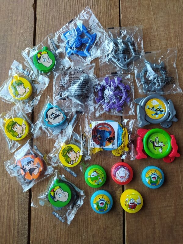 Colección de 20 Juguetes Retro de Vualá Sorpresa de Gamesa