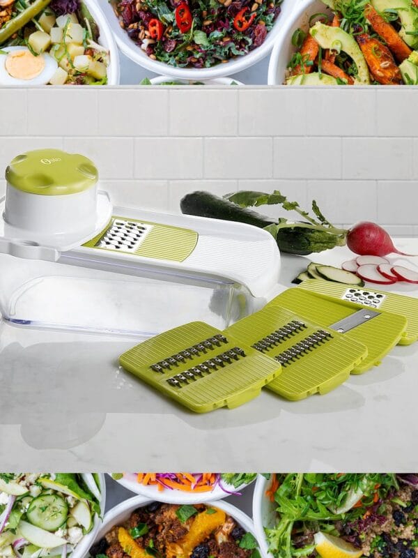 Cortador Multifuncional de Frutas y Verduras Oster (2) Cortador Multifuncional de Frutas y Verduras Oster 5 Piezas