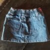 Falda de Mezclilla Cinturón Old Navy para Bebé 12-18 meses
