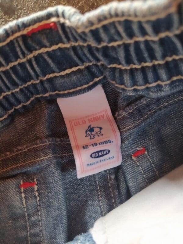 Falda de Mezclilla Cinturón Old Navy para Bebé 12-18 meses