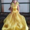 Muñeca Princesa Bella de Disney Coleccionable Mattel (1) Set de Casa de Juguete con Accesorios Miniatura Vintage