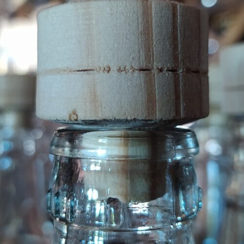 Paquete de 340 Tapones de Madera Para Botellas de Vidrio