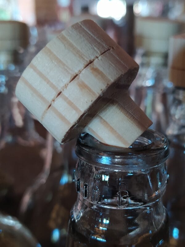 Paquete de 340 Tapones de Madera para Botellas de Vidrio