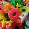Paquete de 72 Bloques de Construcción para Niños (2) 72 Piezas Bloques de Construcción de Colores para Niños