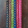 Pulsera Artesanal de Cuero Sintético Unitalla Unisex