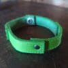 Pulsera Artesanal de Cuero Sintético Unitalla Unisex