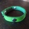 Pulsera Artesanal de Cuero Sintético Unitalla Unisex
