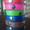Pulsera Artesanal de Cuero Sintético Unitalla Unisex