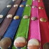 Pulsera Artesanal de Cuero Sintético Unitalla Unisex