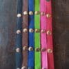 Pulsera Artesanal de Cuero Sintético Unitalla Unisex