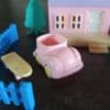 Set de Casa de Juguete con Accesorios Miniatura Vintage
