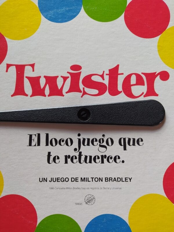 Twister, El Loco Juego que Te Retuerce Milton Bradley