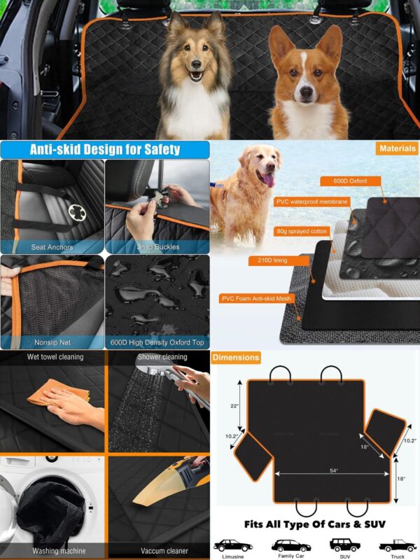 bambimo – 42 Protector Antirasguños Impermeable para Autos