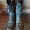Botas Vaqueras Rio Grande Morado Talla 24.5 para Mujer