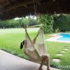 Hamaca de Silla Artesanal Tejida con Hilo Grueso
