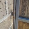 Portón Rústico de Madera con Estructura de Fierro para Rancho