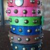 Pulsera Artesanal de Cuero Sintético Unitalla Unisex