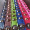 Pulsera Artesanal de Cuero Sintético Unitalla Unisex