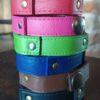 Pulsera Artesanal de Cuero Sintético Unitalla Unisex