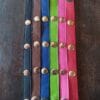 harleblue – 20 Pulsera Artesanal de Cuero Sintético Unitalla Unisex