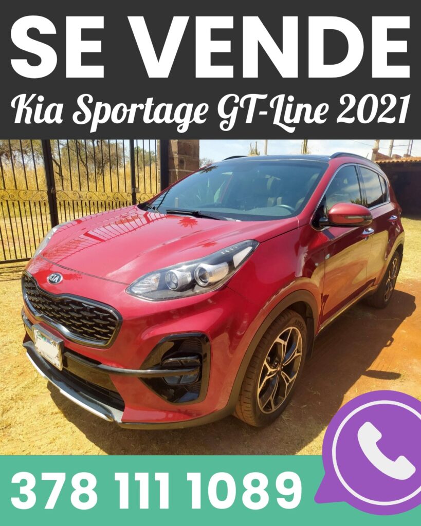 Kia Sportage GT-Line 2021 Automática 2.4L 4 Cilindros - número de teléfono