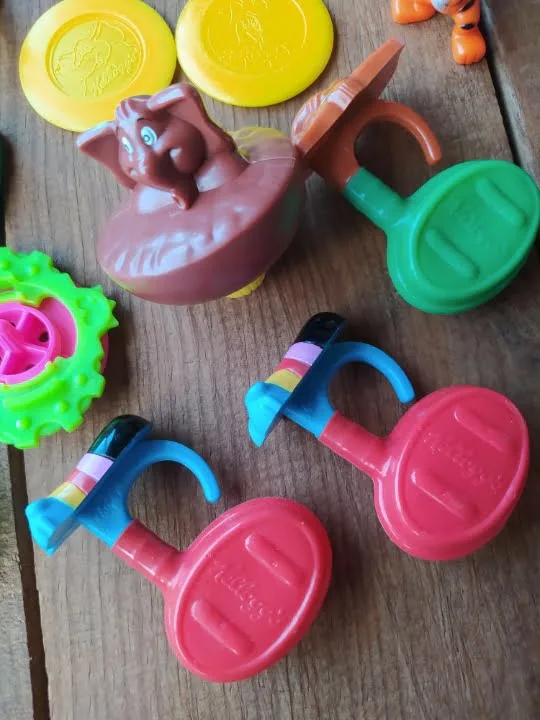 Colección de 22 Juguetes Vintage de Cereales Kellogg's Vendimia