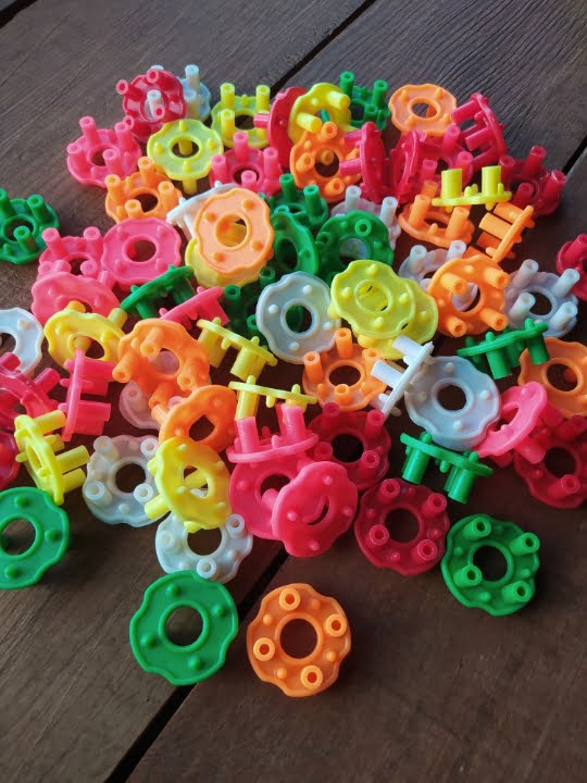 marlevick – 13 Paquete de 72 Bloques de Construcción para Niños
