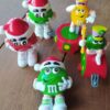 Colección de 5 Figuras Retro de M&M’s Navideños