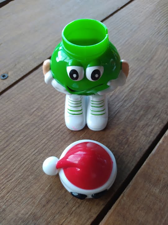 marlevick – 58 Colección de 5 Figuras Retro de M&M's Navideños