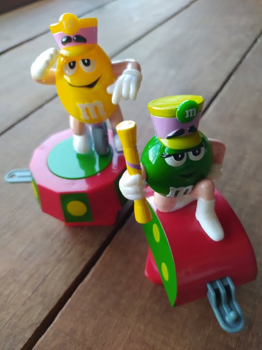 marlevick – 60 Colección de 5 Figuras Retro de M&M's Navideños