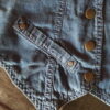 Chaleco de Mezclilla Blue Asphalt para Mujer