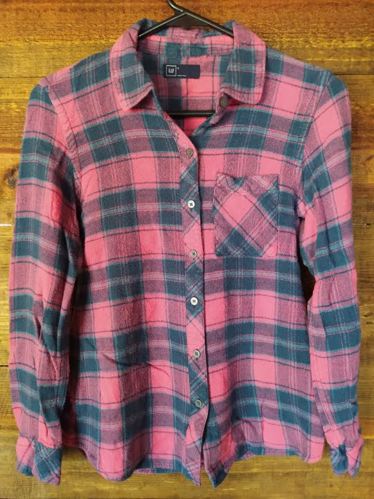 millannie – 5 Camisa de Cuadros Vaquera Gap para Niña