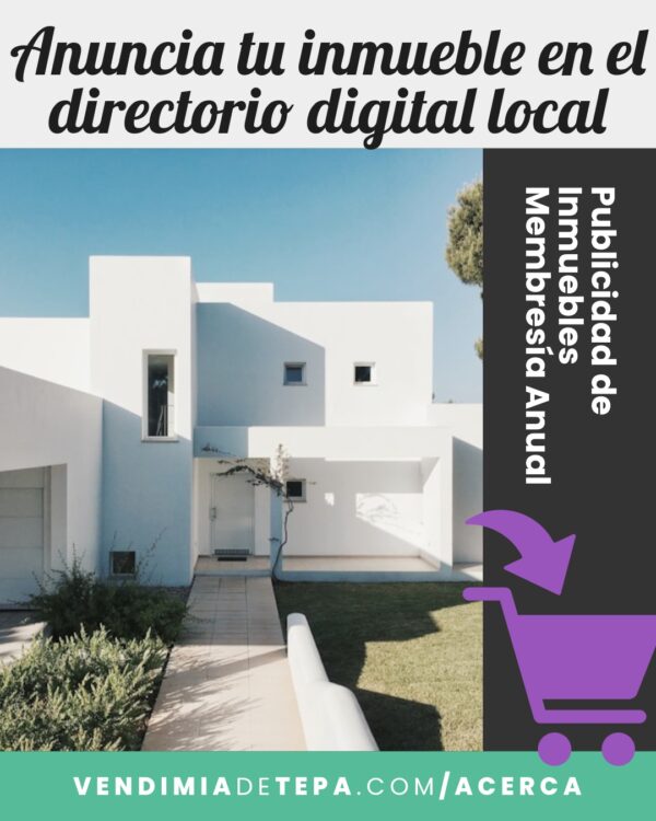 Publicidad de Inmuebles Membresía Anual