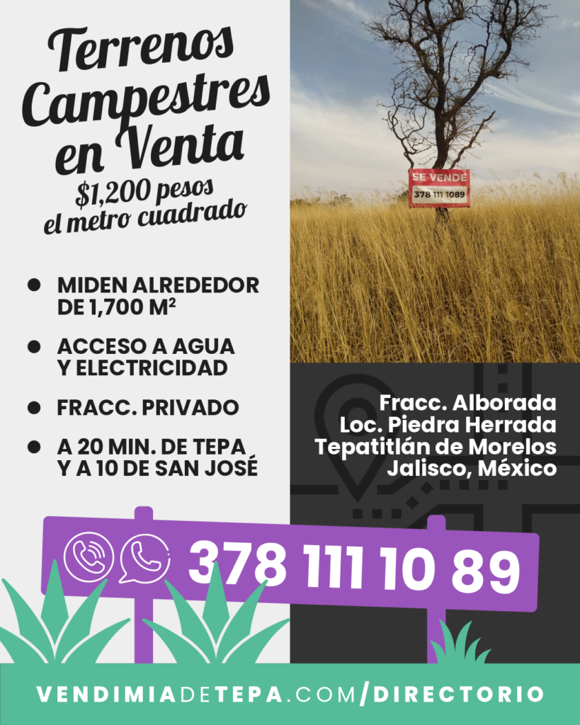 Terrenos Campestres en Venta en Piedra Herrada - número de teléfono