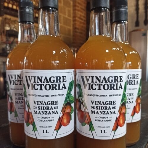 Vinagre De Sidra De Manzana Artesanal Con La Madre (4 Litros)